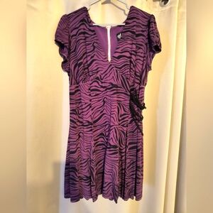 Hell Bunny Zebra dress 2xl